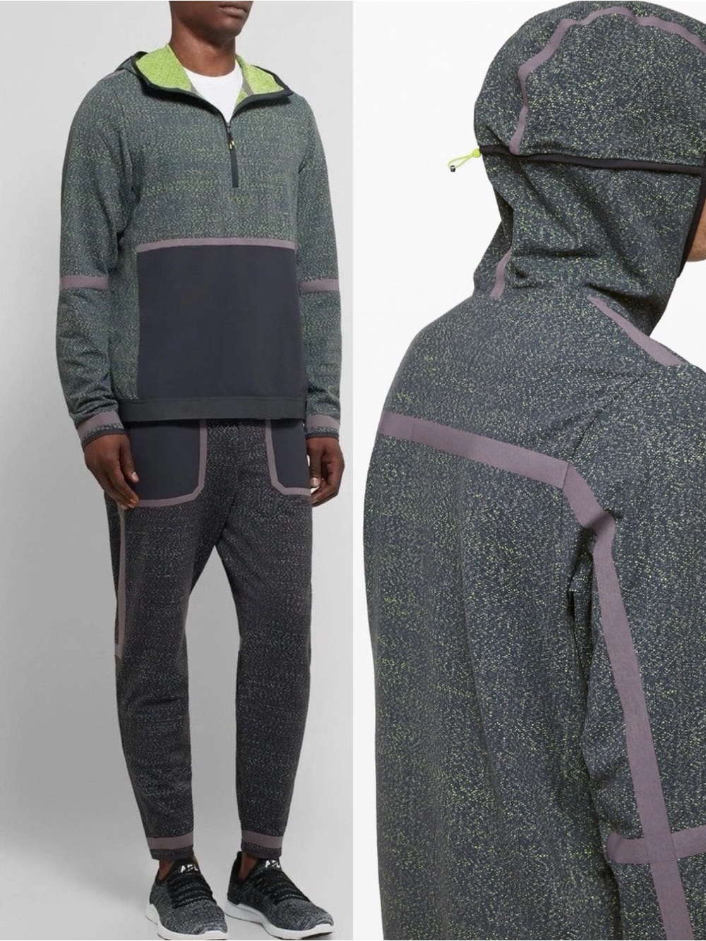 Lululemon x Robert Geller Take The Moment 1/2 Zip Hoodie, L